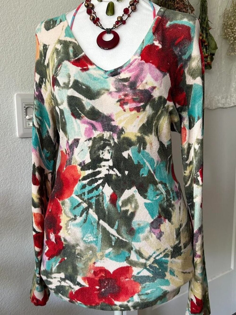 Y2K Cyrus Multicolor Long Sleeve Sweater